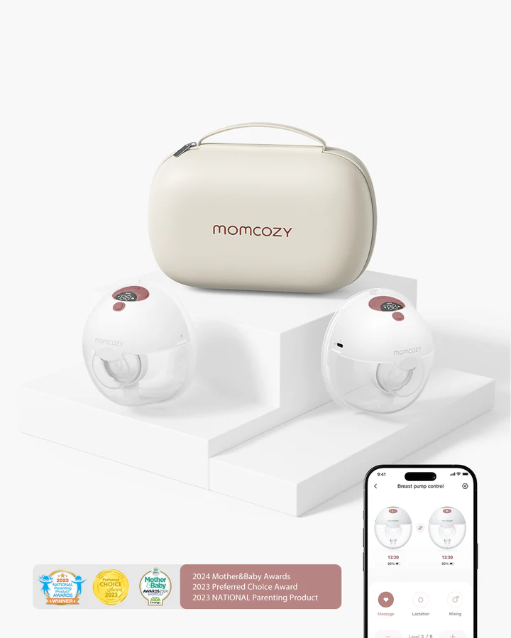1_b8f691a7-6acf-44dc-acbc-ed6bf82e8a9d M5 Smart Wearable Breast Pump - Image 1